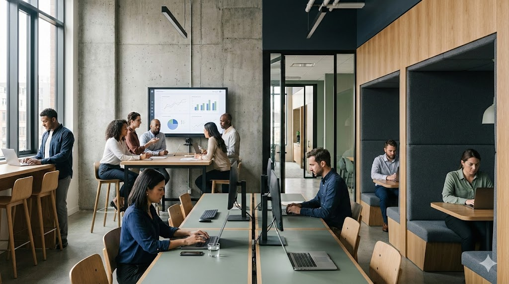 Solution pour espace de coworking