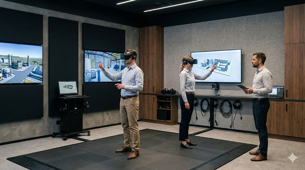 Espace de réalité virtuelle